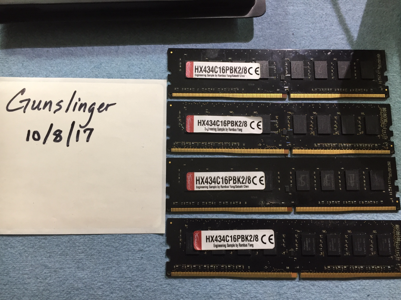 For sale 7740X and lots of DDR4